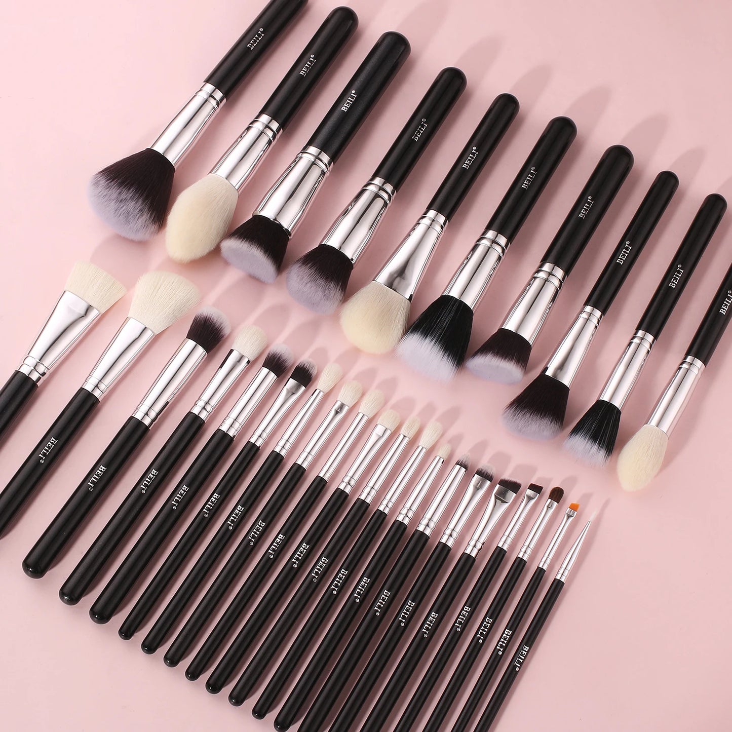 Makeup brushes set