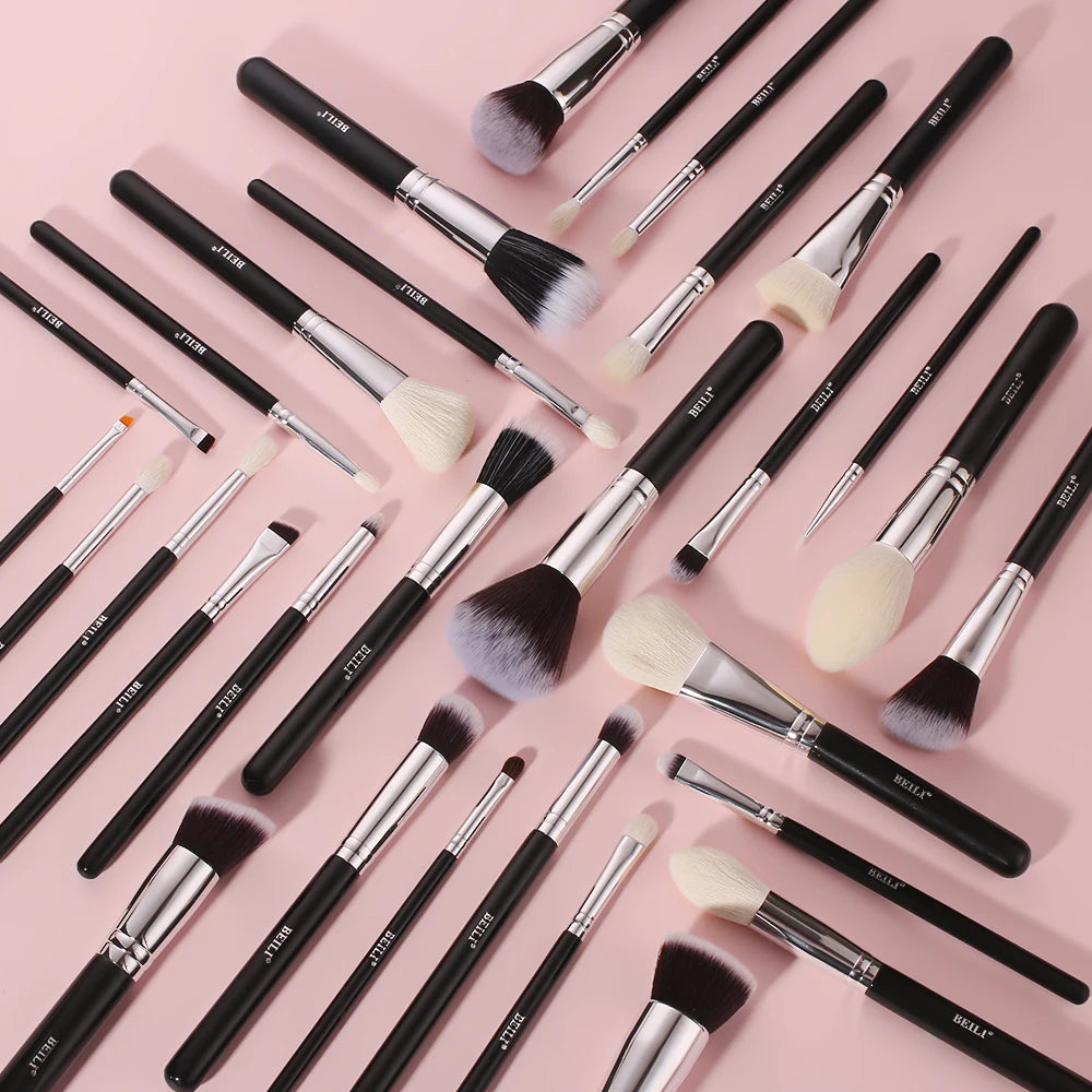 Makeup brushes set