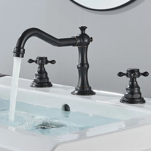 European retro sink faucet