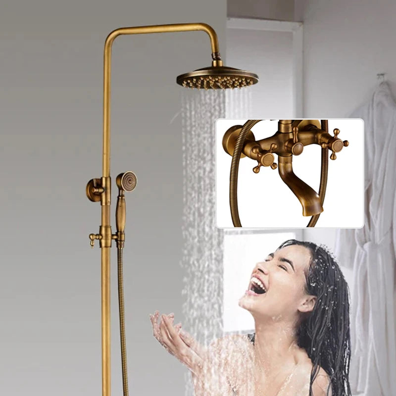 Shower faucet set