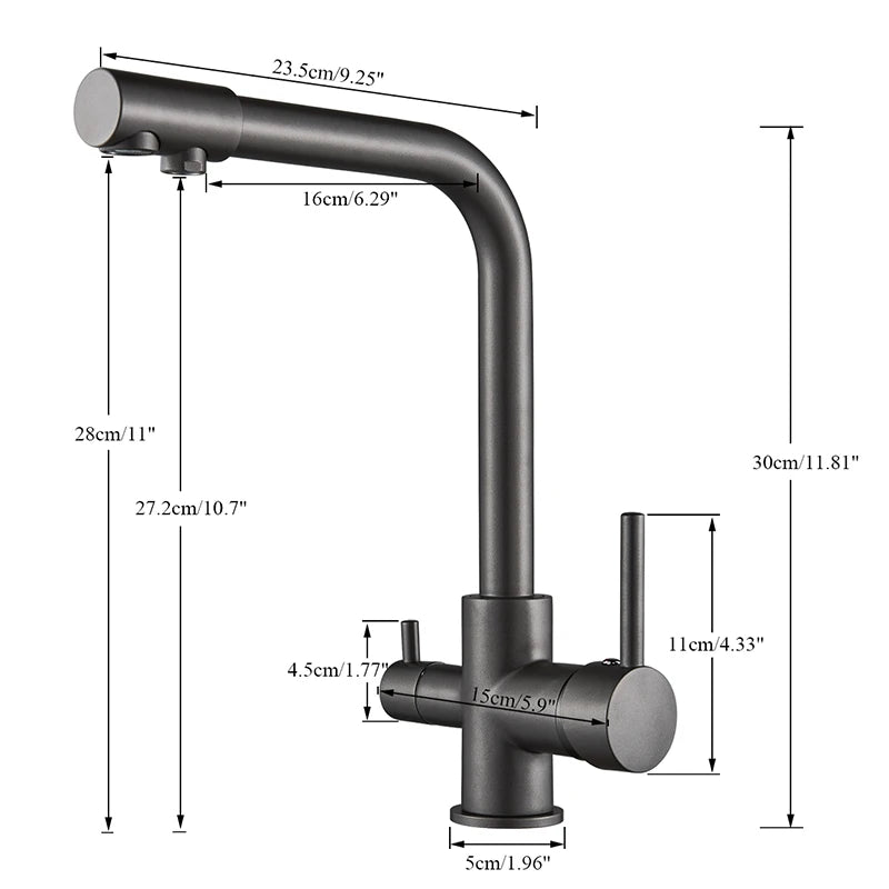 Kitchen faucet for clean water