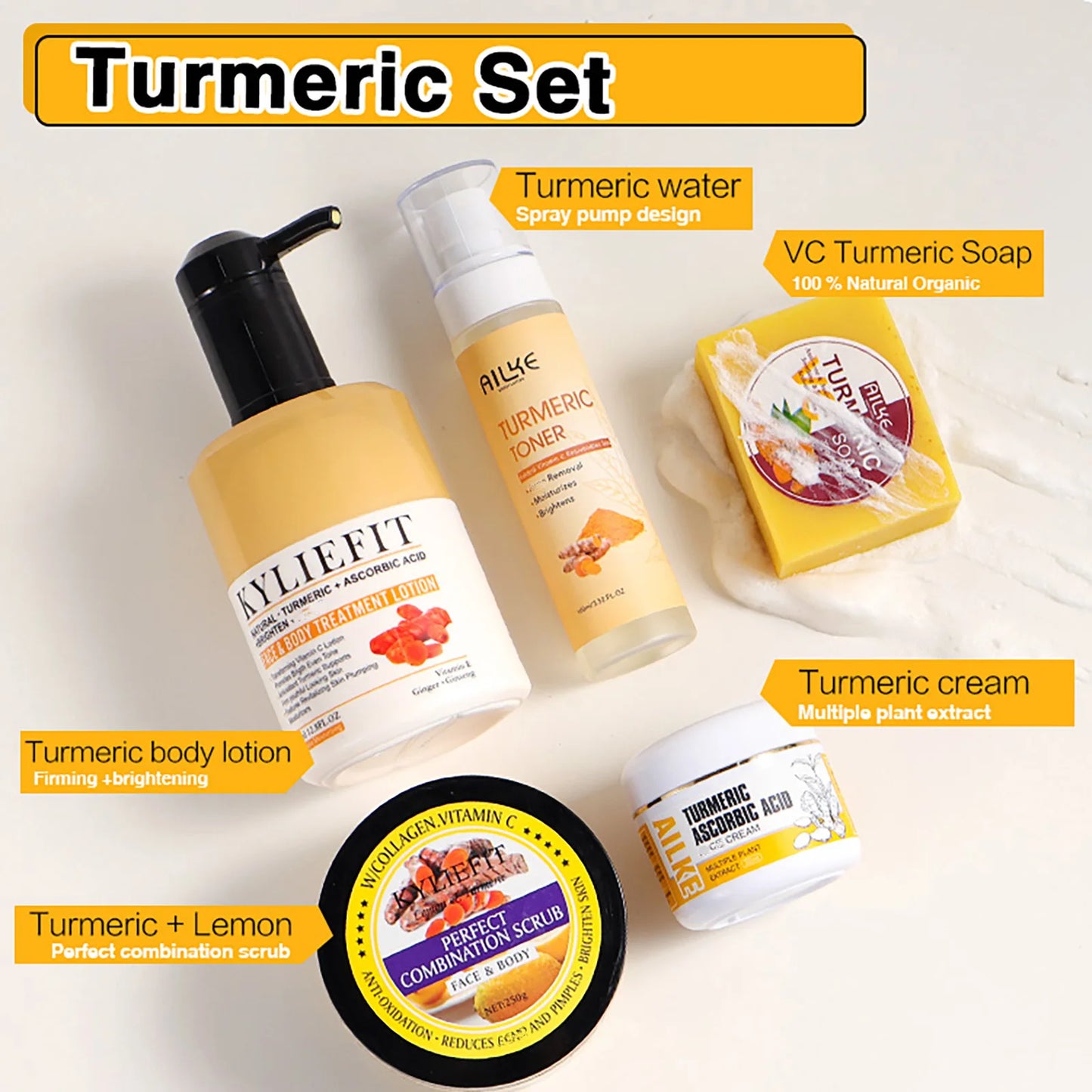 AILKE Turmeric Skin Care Product